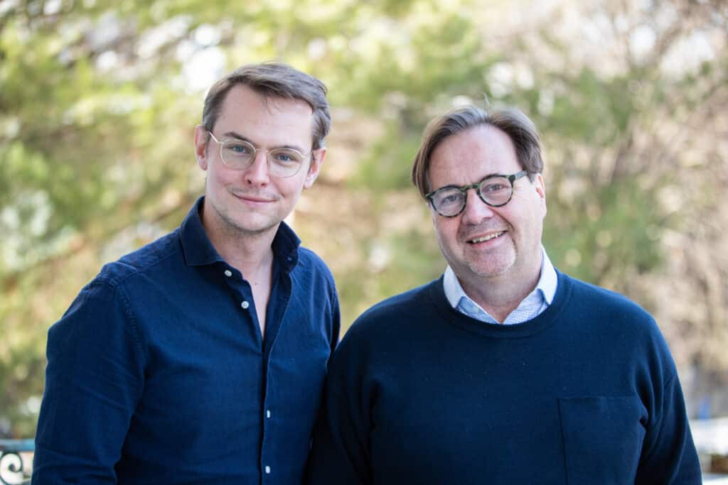 (v.l.n.r.) Raoul Schöndorfer-Haslauer und Stefan Schmertzing. Eigentümer der Wunderknaben GmbH